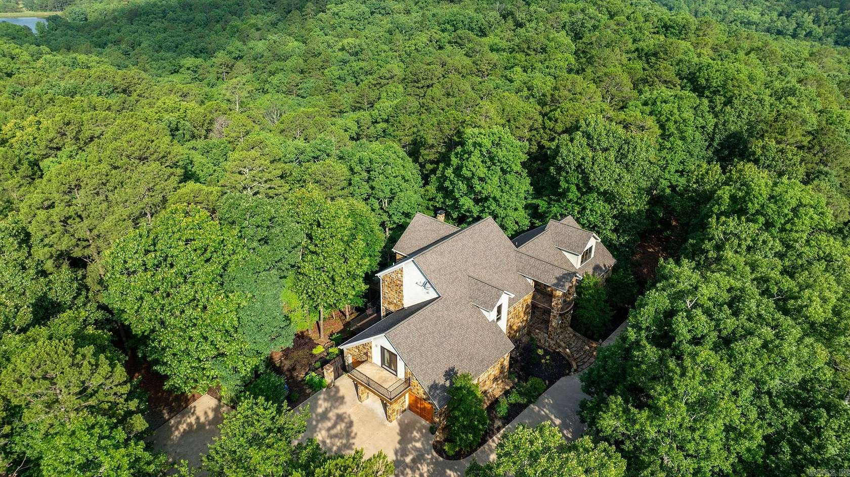 104 Acres of Recreational Land with Home for Sale in Paron, Arkansas