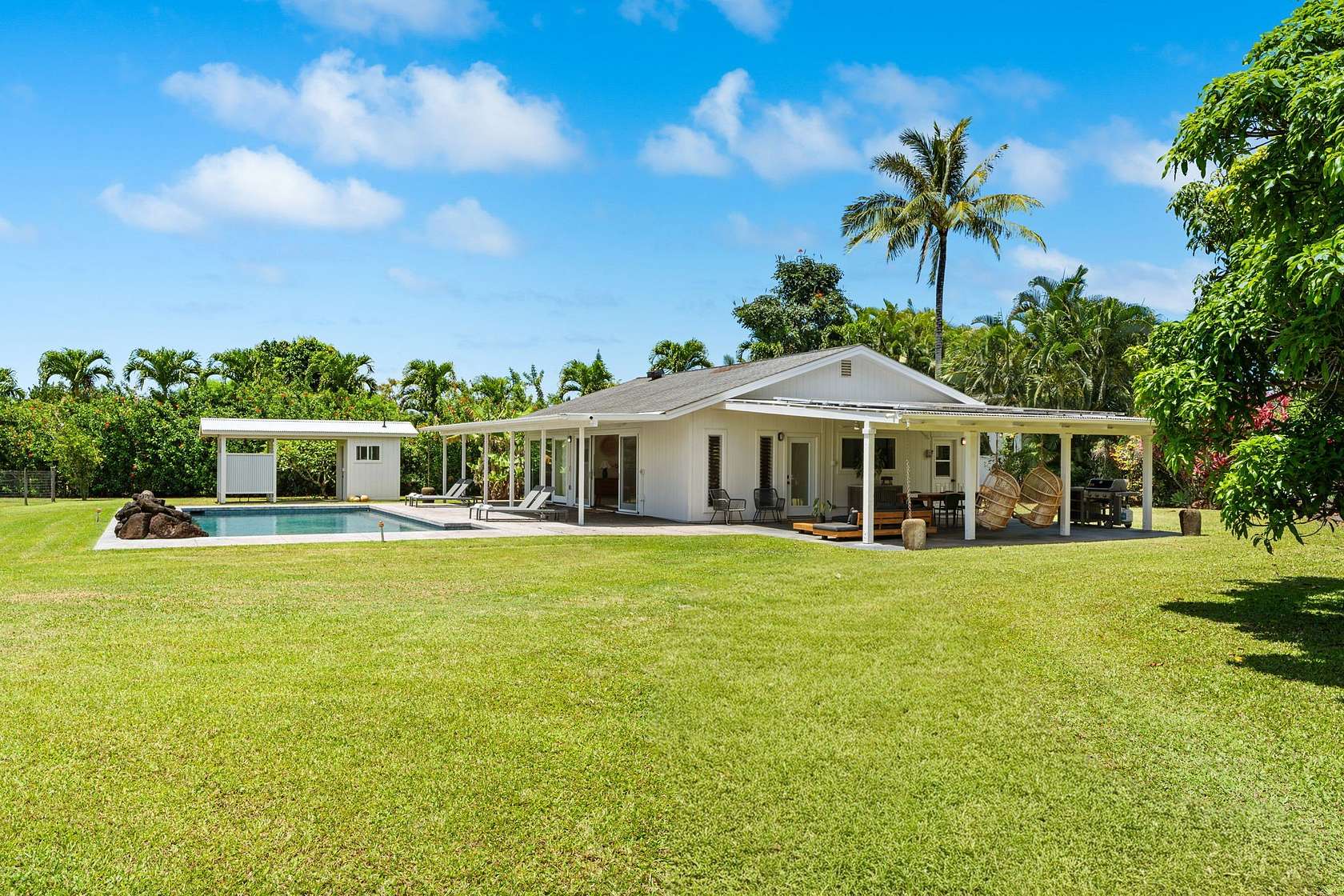 1.8 Acres of Land with Home for Sale in Kilauea, Hawaii