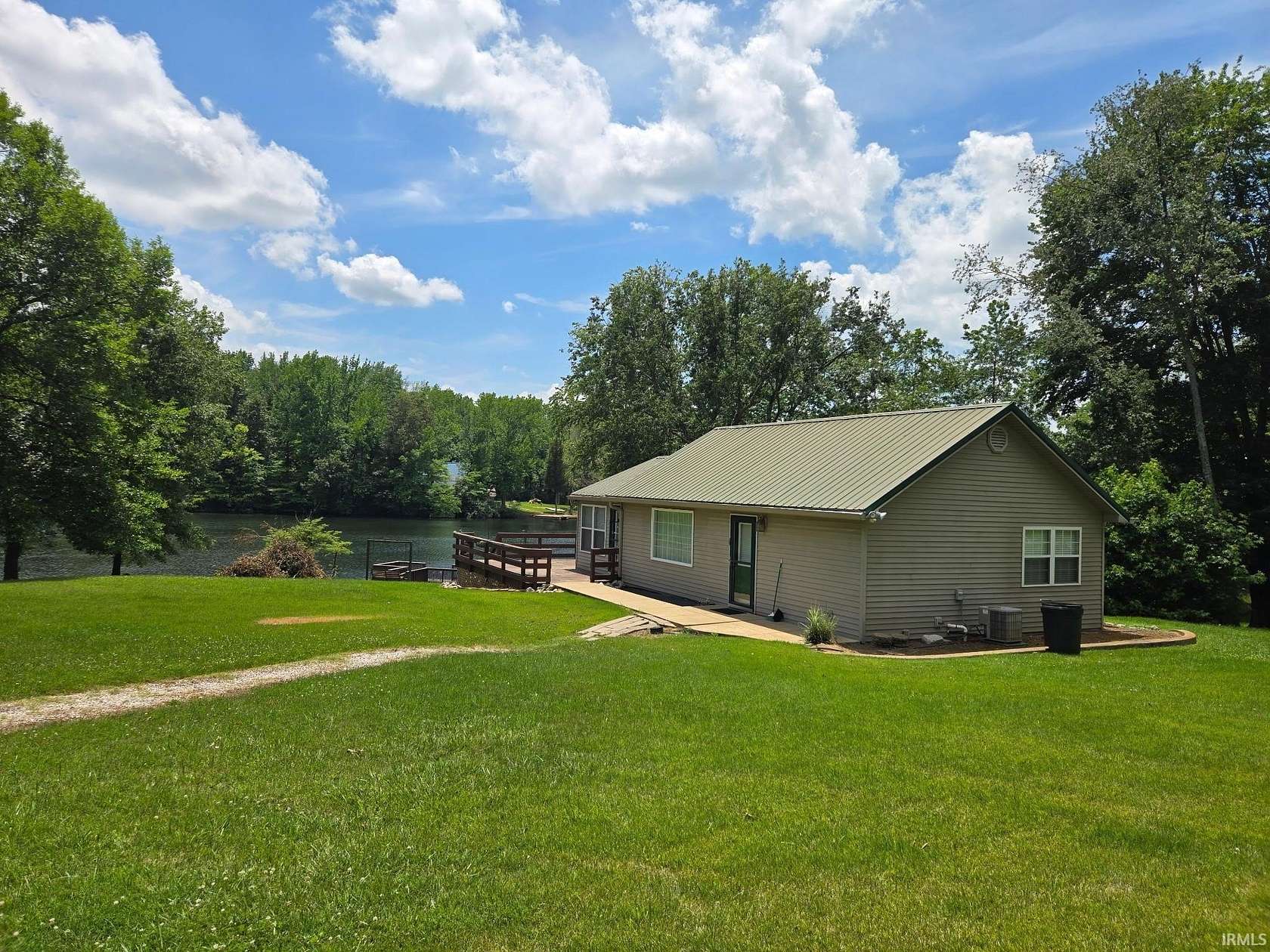 3.4 Acres of Improved Residential Land for Sale in Wadesville, Indiana