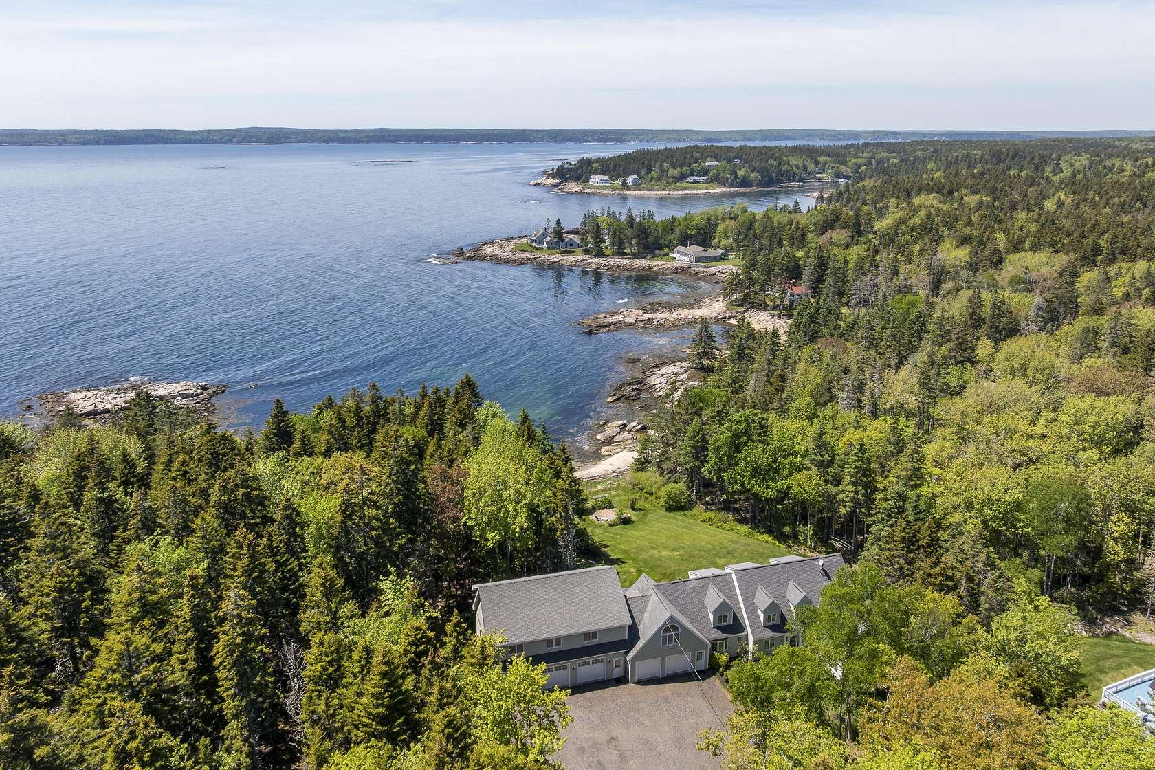 2.6 Acres of Land with Home for Sale in Southport, Maine