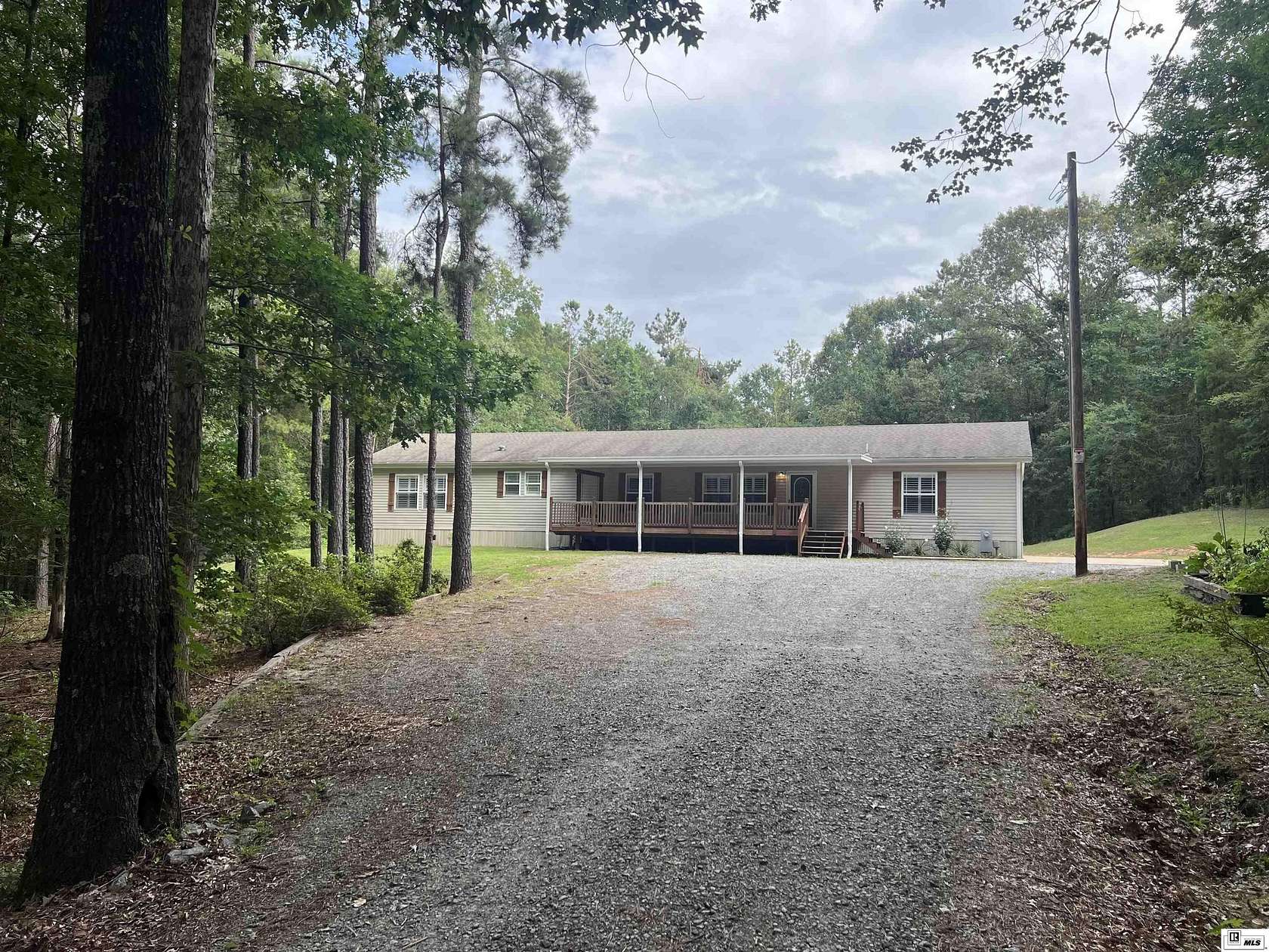 10.4 Acres of Land with Home for Sale in Calhoun, Louisiana