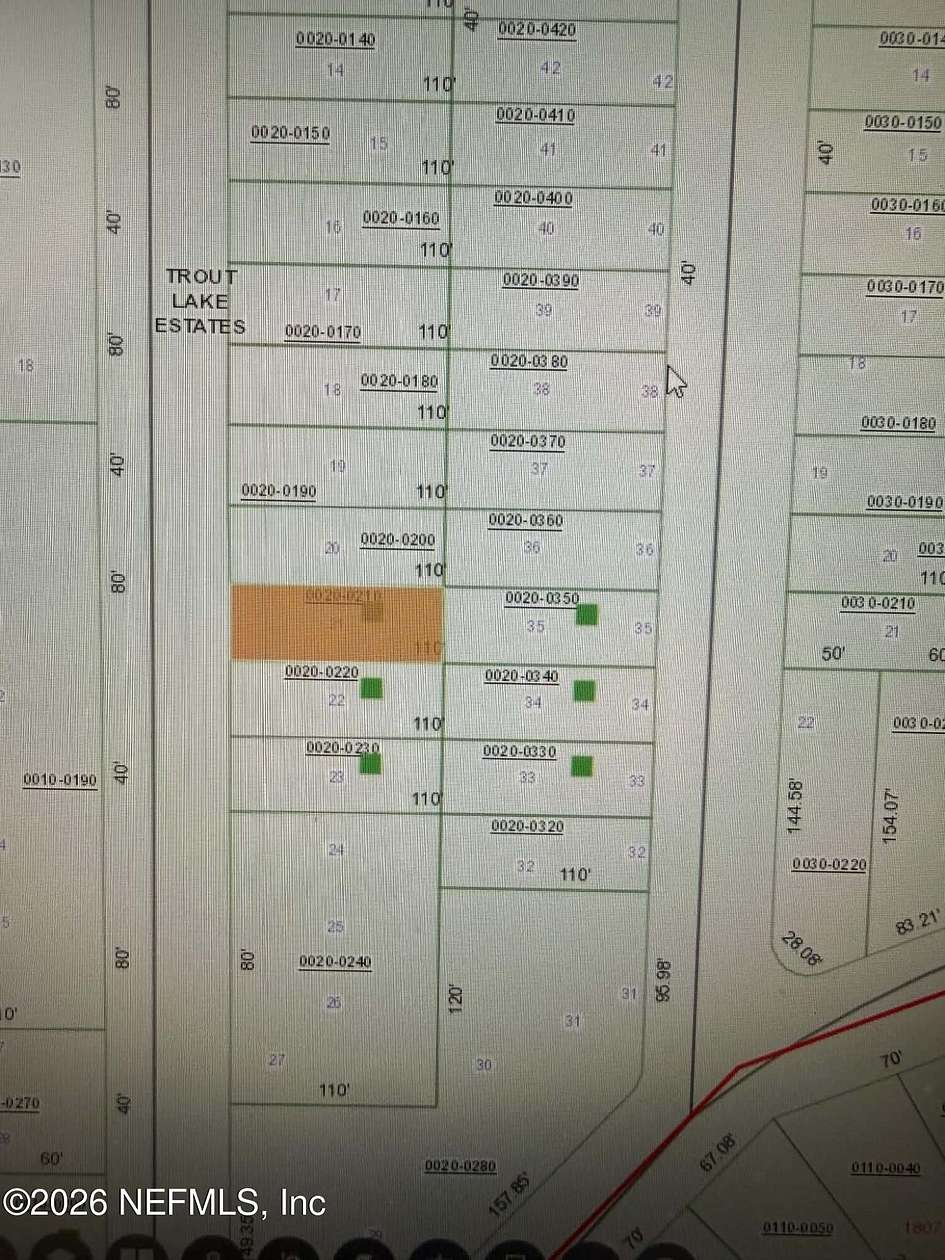 0.6 Acres of Land for Sale in Interlachen, Florida