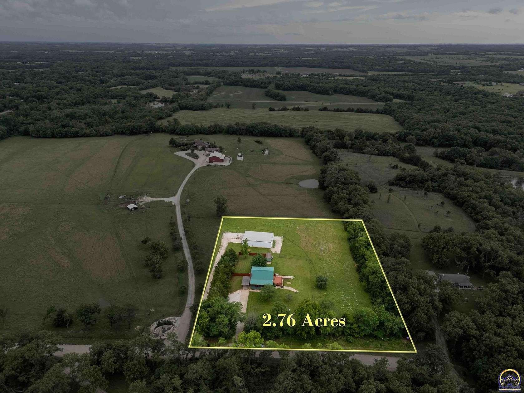 2.76 Acres of Land with Home for Sale in Auburn, Kansas
