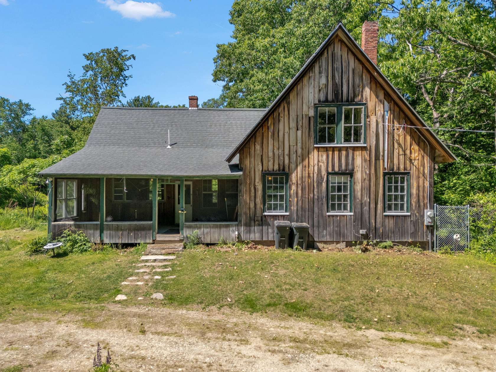 105 Acres of Recreational Land with Home for Sale in Fayette, Maine