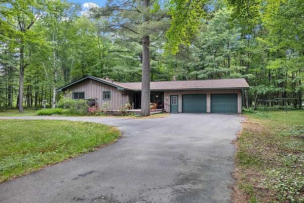 1.6 Acres of Land with Home for Sale in Hazelhurst, Wisconsin