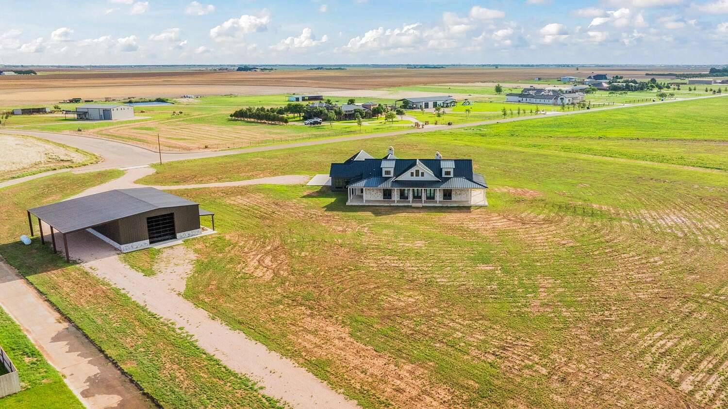 5 Acres of Land with Home for Sale in Lubbock, Texas