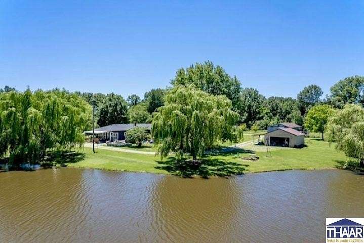 15.7 Acres of Recreational Land with Home for Sale in Pimento, Indiana