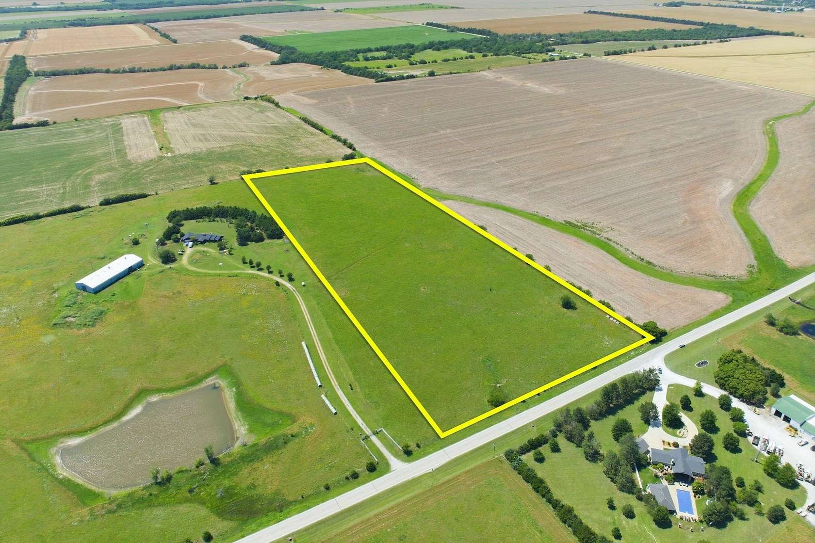 15.1 Acres of Land for Sale in Mayfield, Kansas