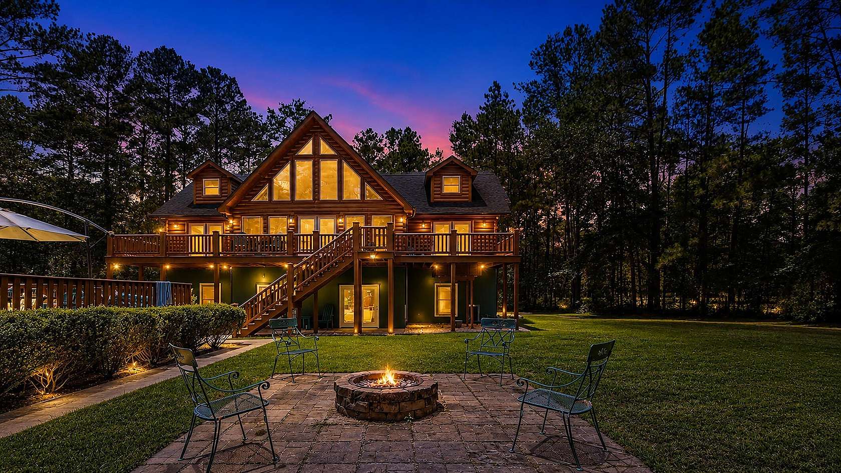 10.7 Acres of Recreational Land with Home for Sale in Ridgeville, South Carolina