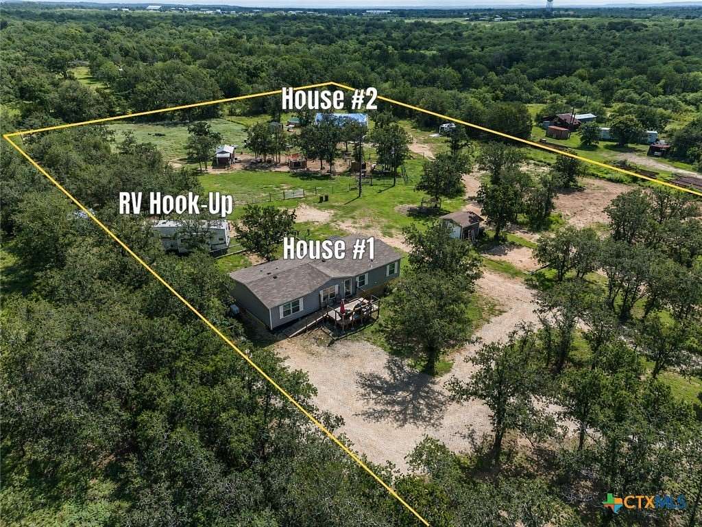 5 Acres of Land with Home for Sale in Luling, Texas