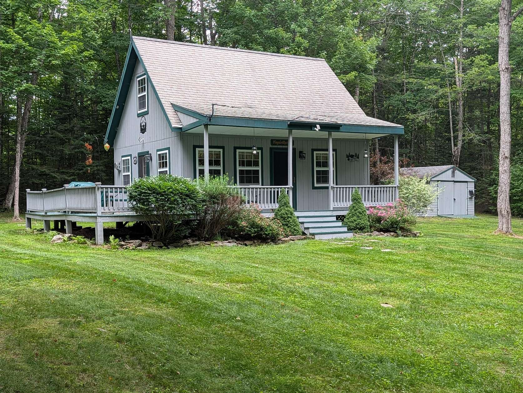 11.4 Acres of Recreational Land with Home for Sale in Harmony, Maine