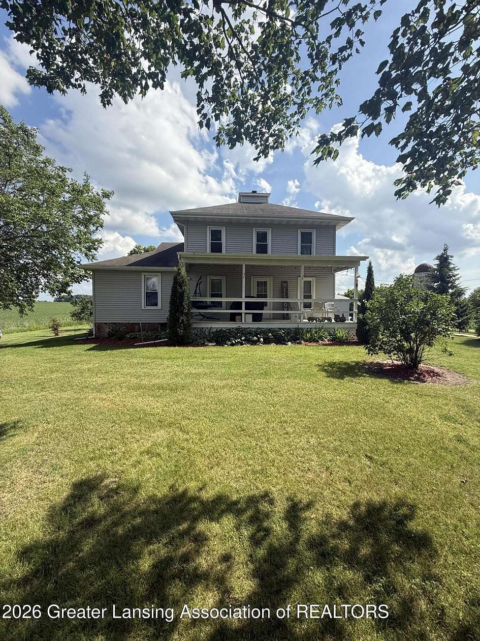 10 Acres of Land with Home for Sale in Charlotte, Michigan