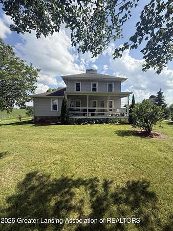 10 Acres of Land with Home for Sale in Charlotte, Michigan