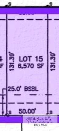 0.15 Acres of Land for Sale in San Benito, Texas