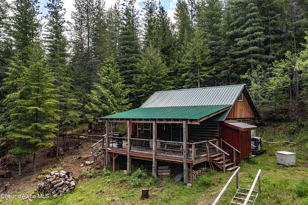 7.85 Acres of Land with Home for Sale in Sandpoint, Idaho