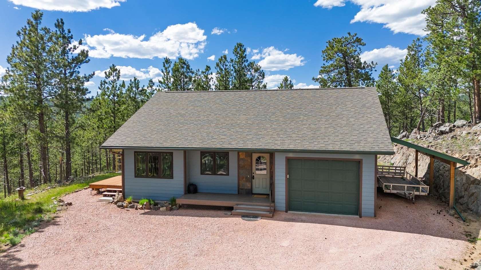 4.16 Acres of Land with Home for Sale in Custer, South Dakota