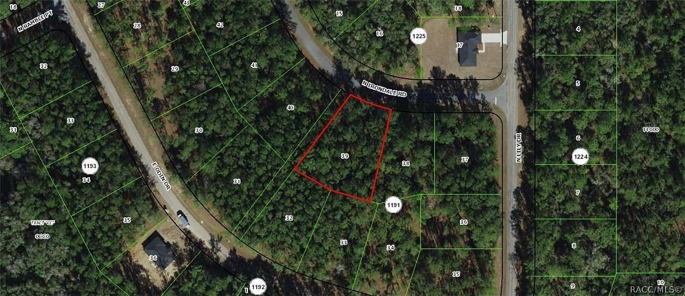 0.46 Acres of Residential Land for Sale in Dunnellon, Florida