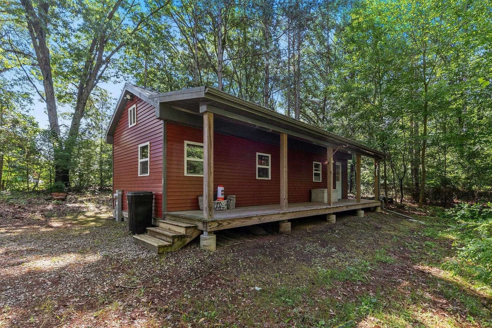 10 Acres of Recreational Land with Home for Sale in Weyauwega, Wisconsin