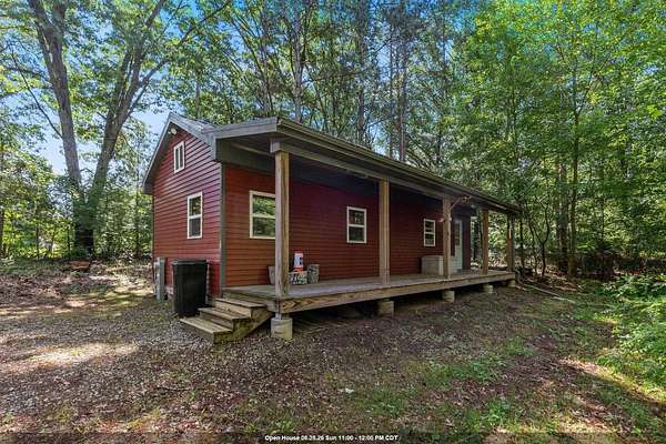 10 Acres of Recreational Land with Home for Sale in Weyauwega, Wisconsin