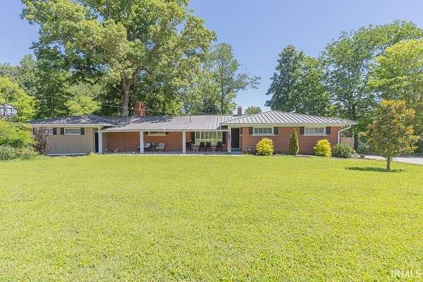 5 Acres of Land with Home for Sale in Evansville, Indiana