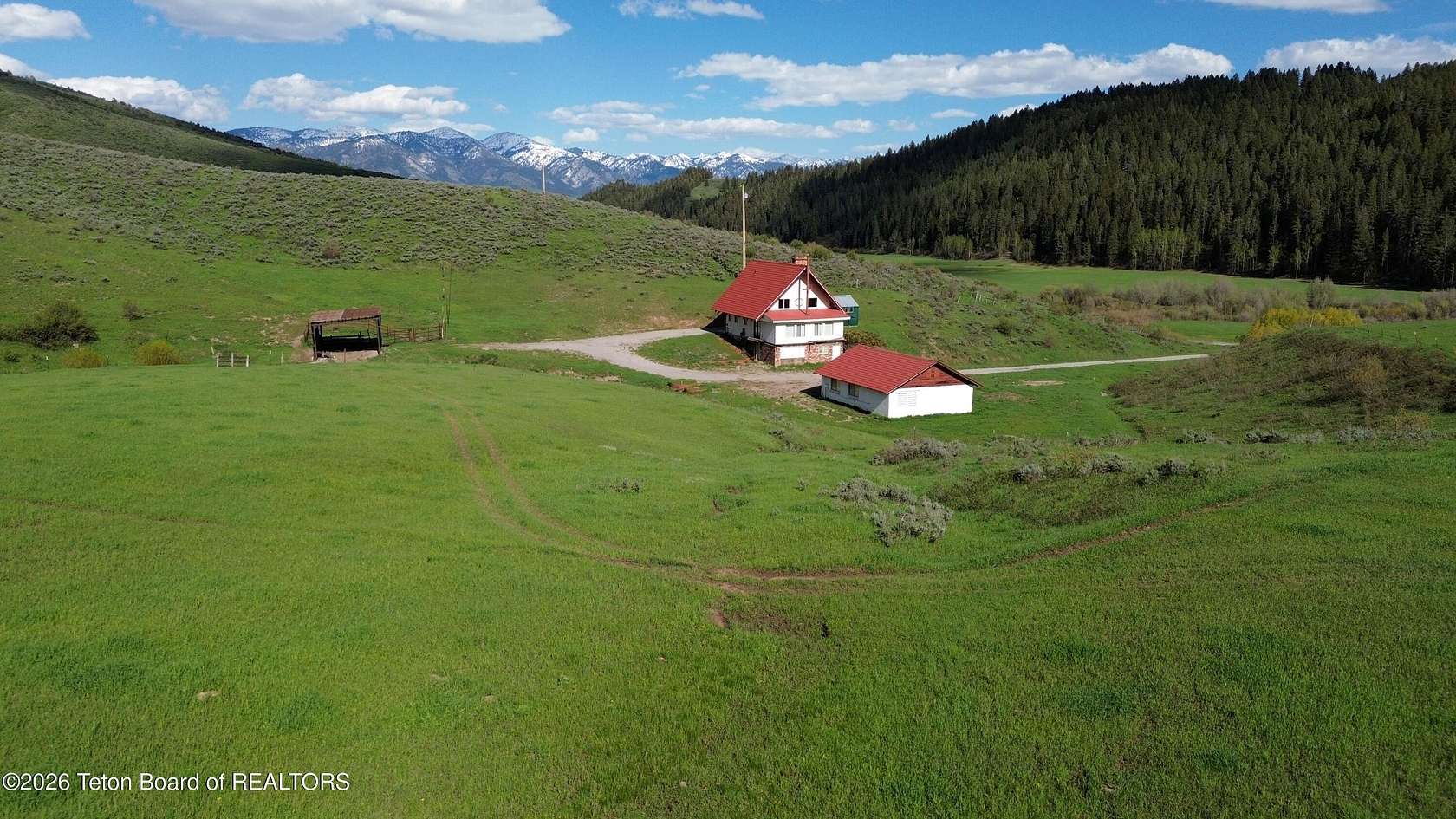 65.4 Acres of Recreational Land with Home for Sale in Freedom, Idaho
