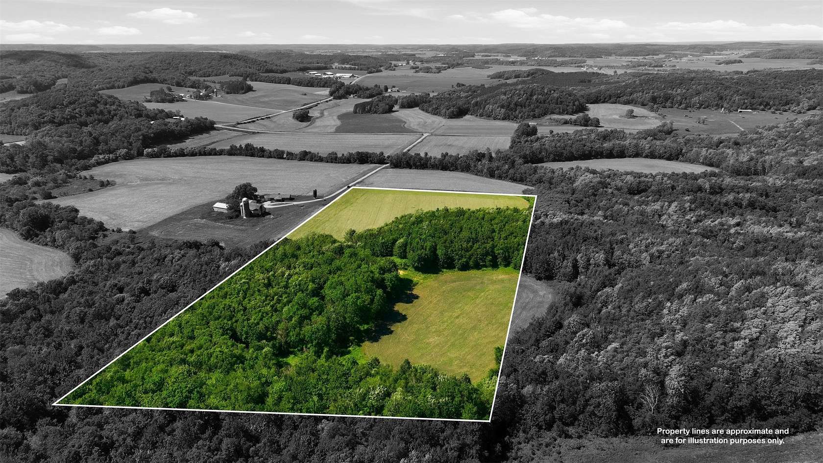 20 Acres of Land for Sale in Colfax, Wisconsin