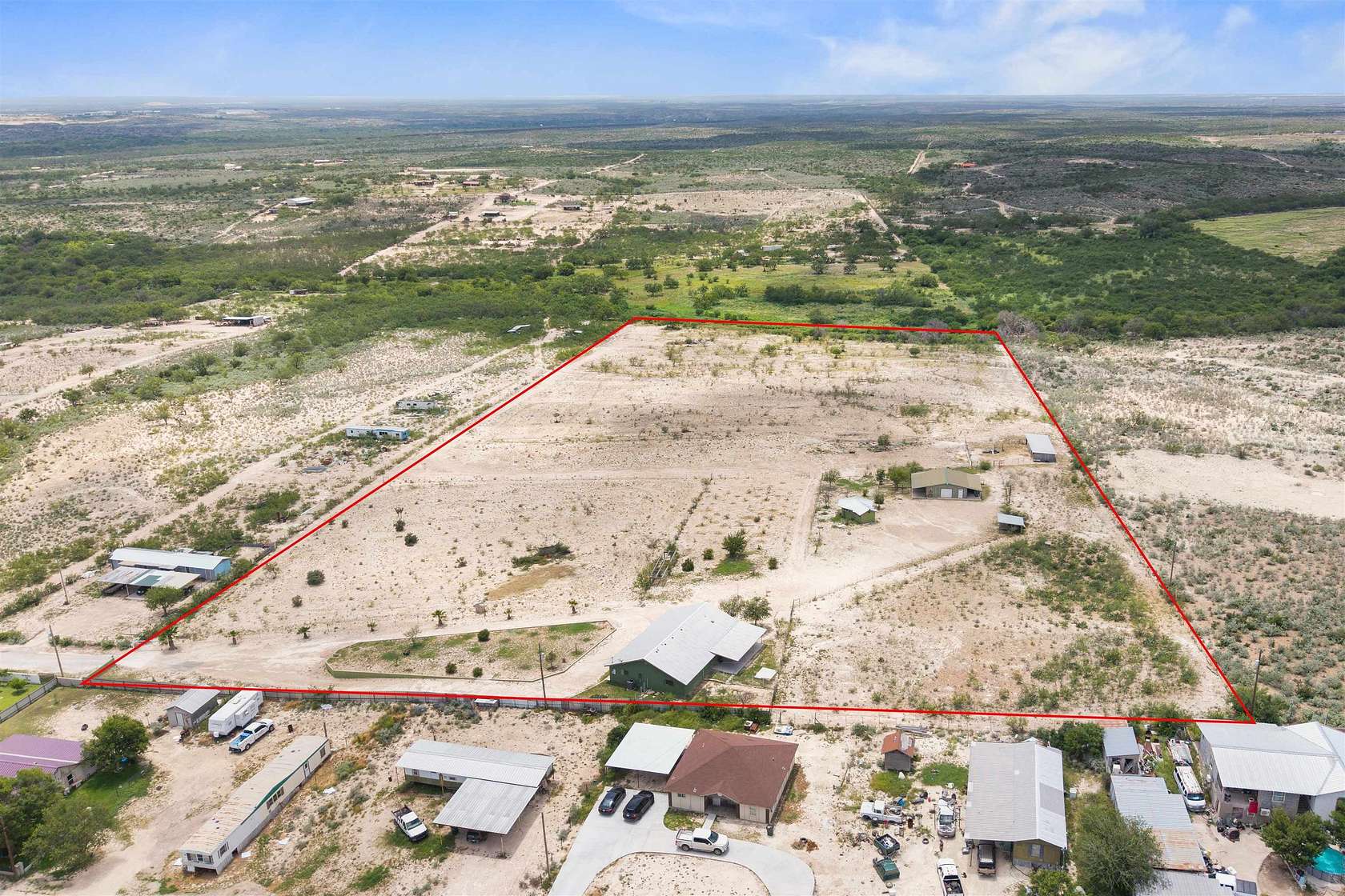 15 Acres of Land with Home for Sale in Del Rio, Texas
