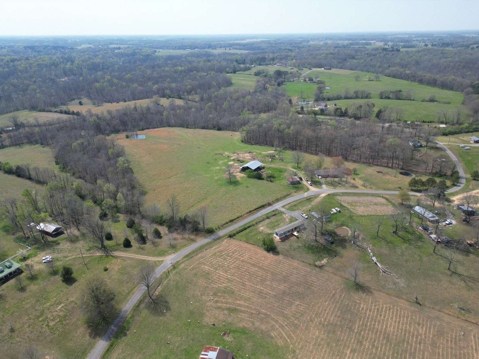 64.2 Acres of Land with Home for Sale in Anderson, Alabama