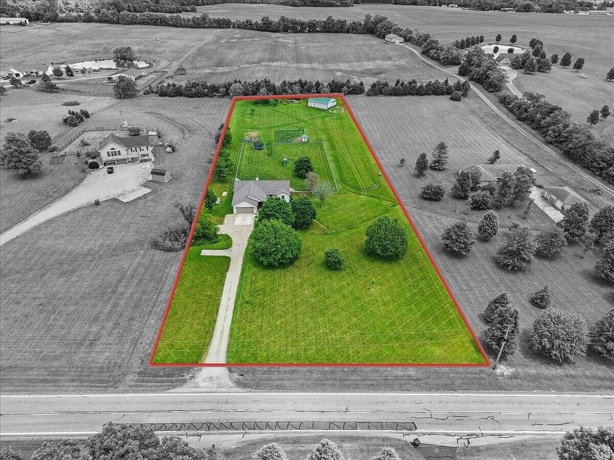 3 Acres of Land with Home for Sale in Zanesfield, Ohio