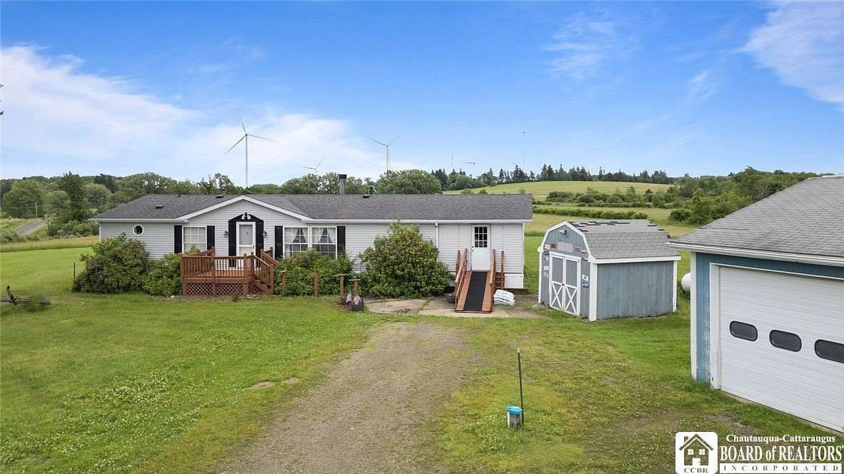 11.9 Acres of Land with Home for Sale in Cassadaga, New York