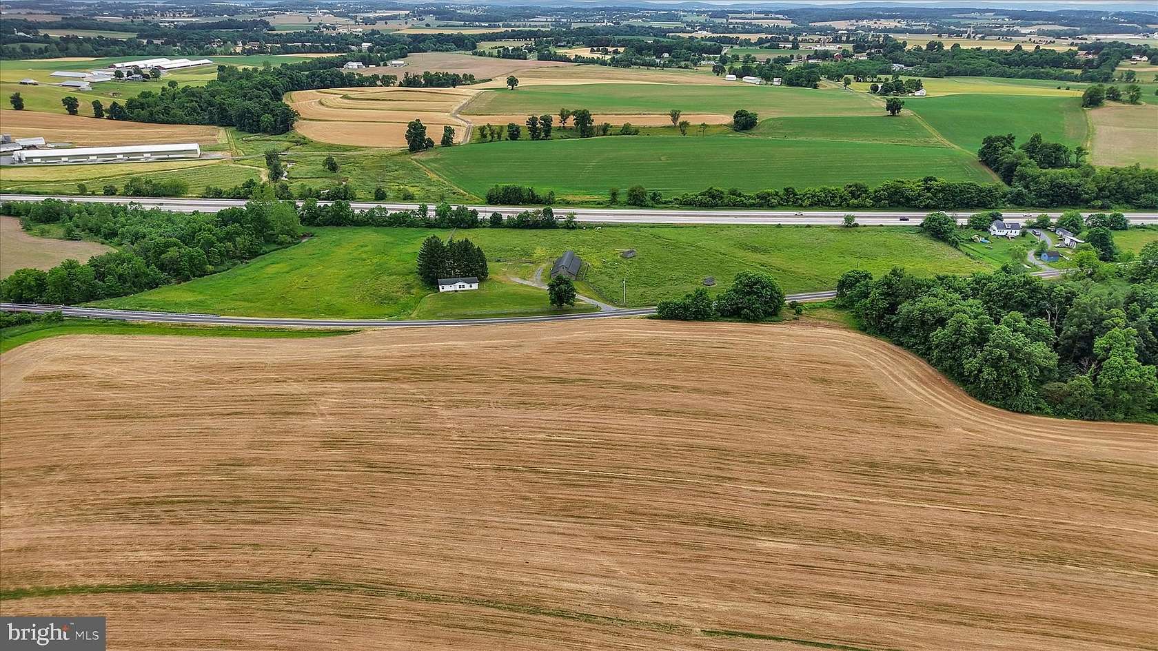11.8 Acres of Land with Home for Auction in Fredericksburg, Pennsylvania