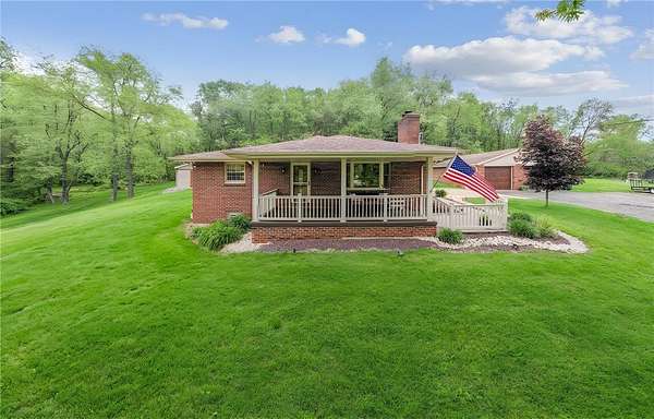 9.6 Acres of Land with Home for Sale in Harrison Township, Pennsylvania