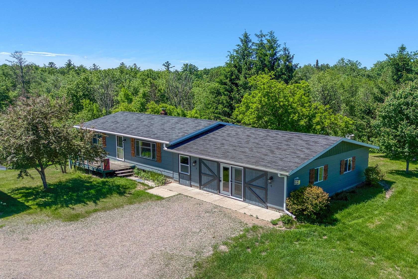 1.5 Acres of Land with Home for Sale in Rhinelander, Wisconsin