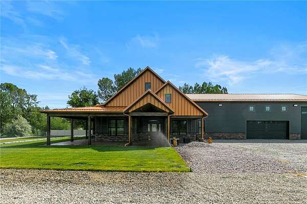 1.55 Acres of Land with Home for Sale in Columbus, Montana