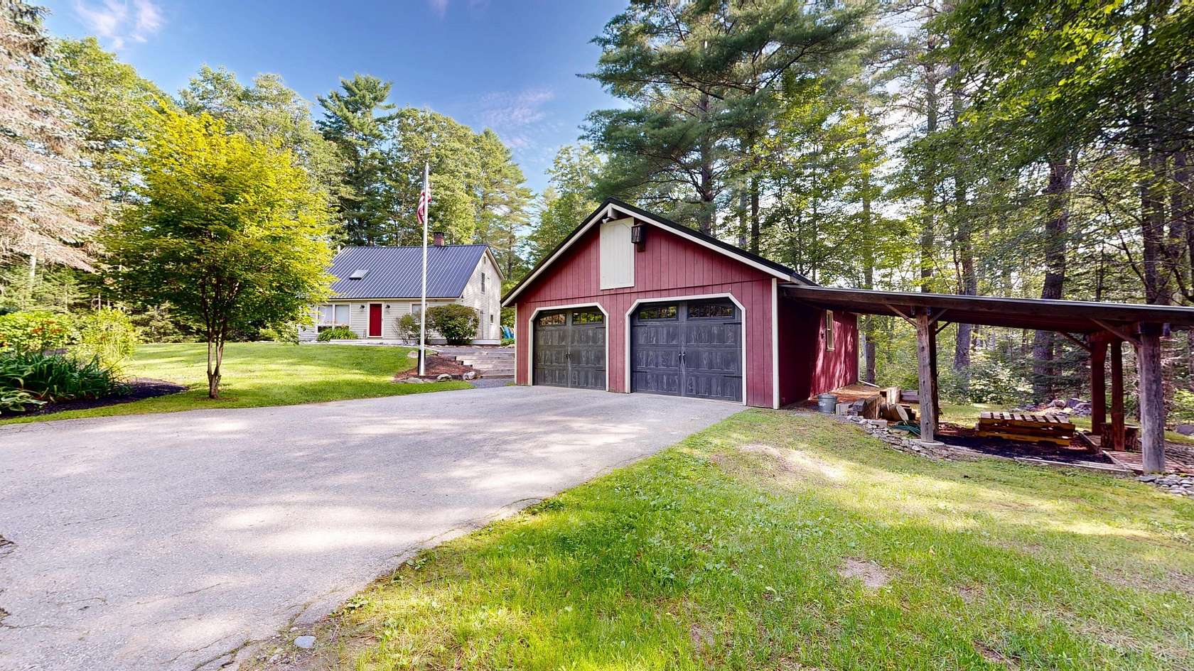 2 Acres of Land with Home for Sale in Jefferson, Maine
