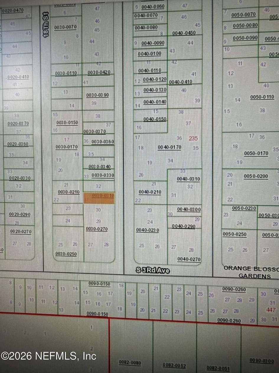 0.1 Acres of Land for Sale in Hawthorne, Florida