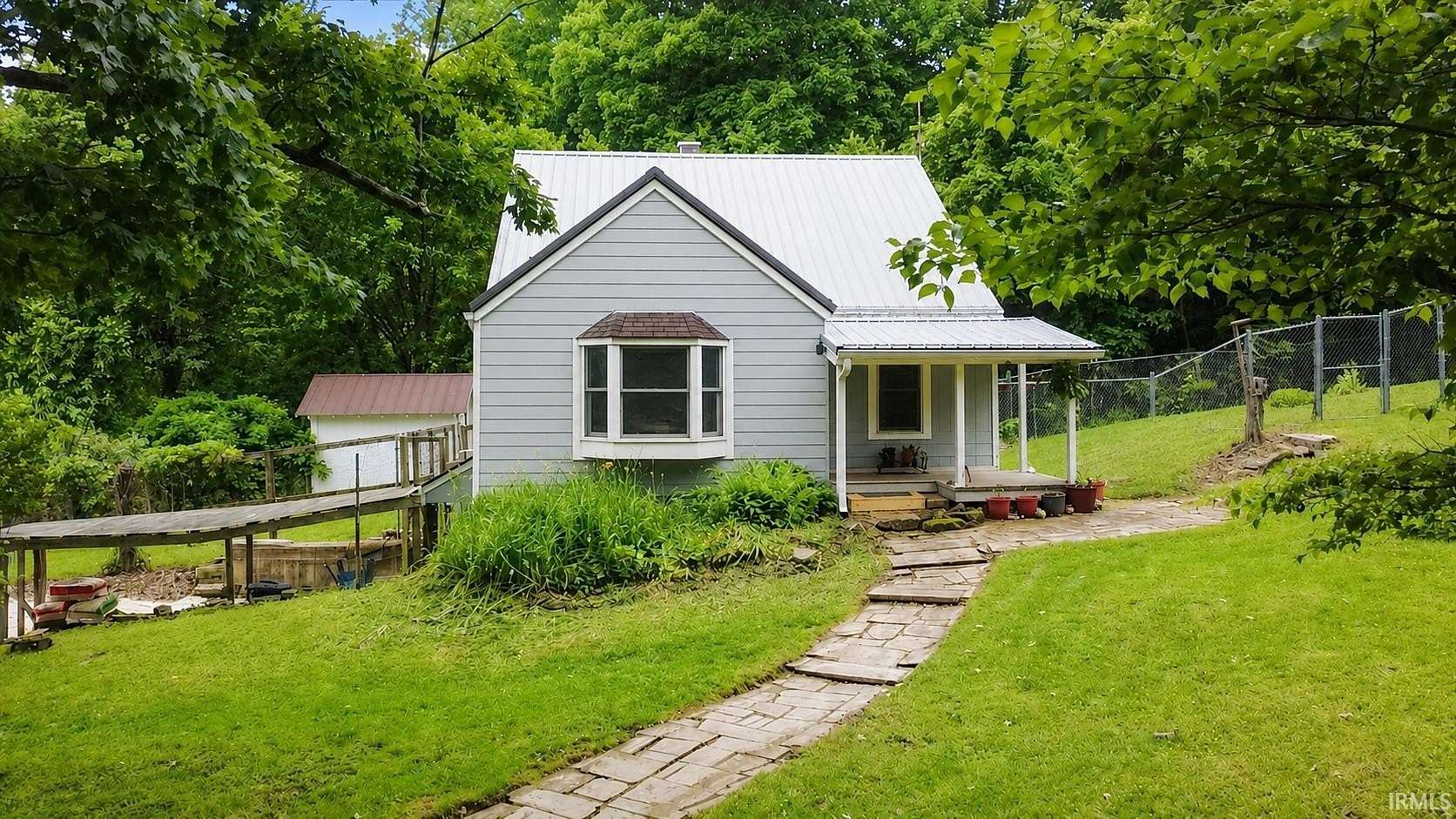 22.7 Acres of Land with Home for Sale in Bloomington, Indiana