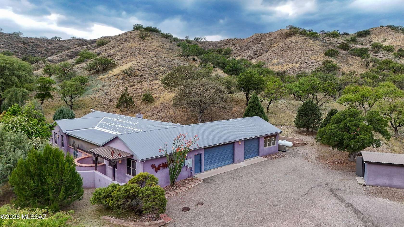 68.5 Acres of Agricultural Land with Home for Sale in Patagonia, Arizona