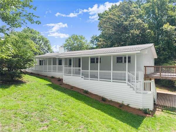 5.36 Acres of Land with Home for Sale in Pendergrass, Georgia
