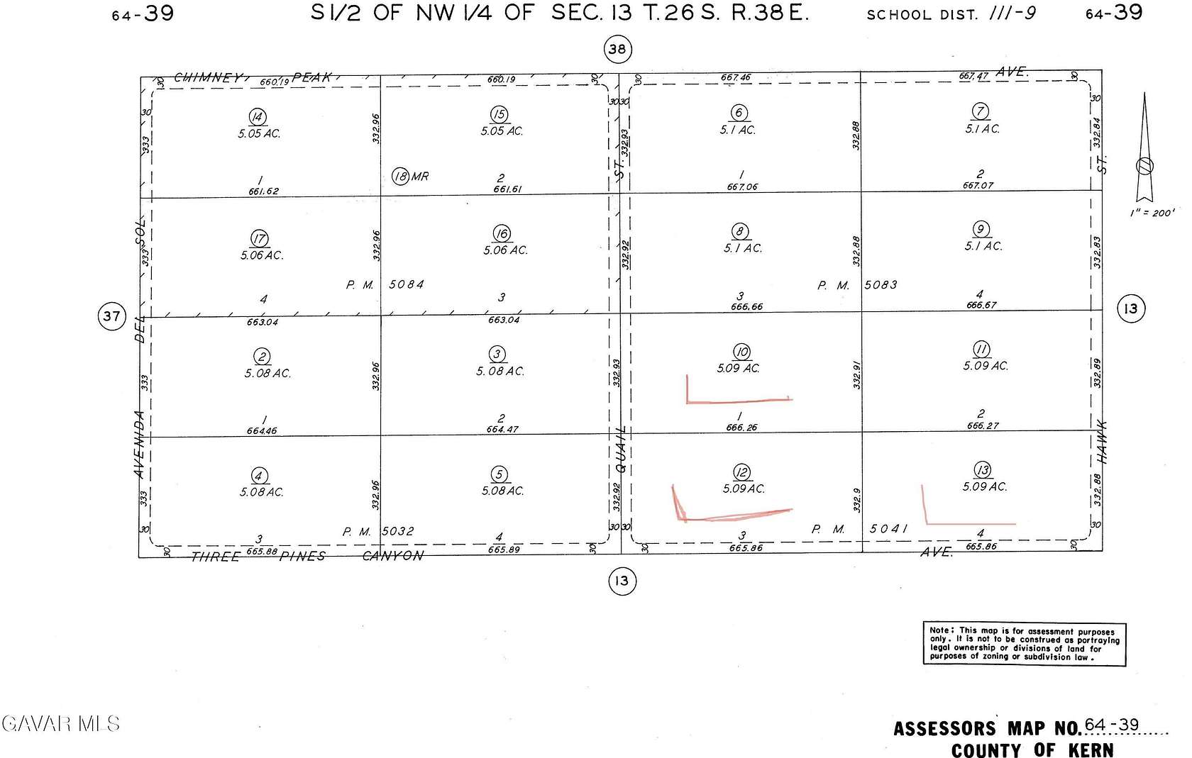 5 Acres of Land for Sale in Inyokern, California