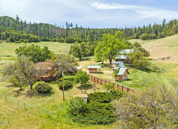 64.5 Acres of Land with Home for Sale in Jacksonville, Oregon