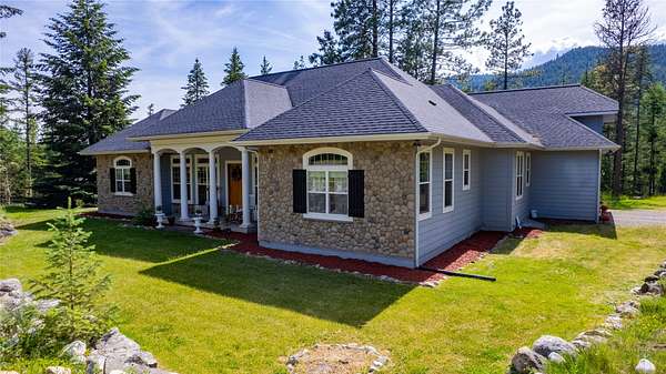 19.1 Acres of Land with Home for Sale in Rollins, Montana