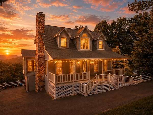 2 Acres of Land with Home for Sale in Franklin, North Carolina