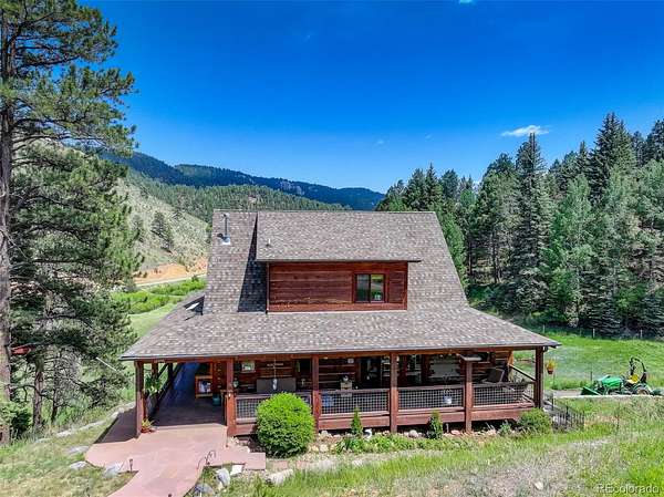 2 Acres of Land with Home for Sale in Conifer, Colorado