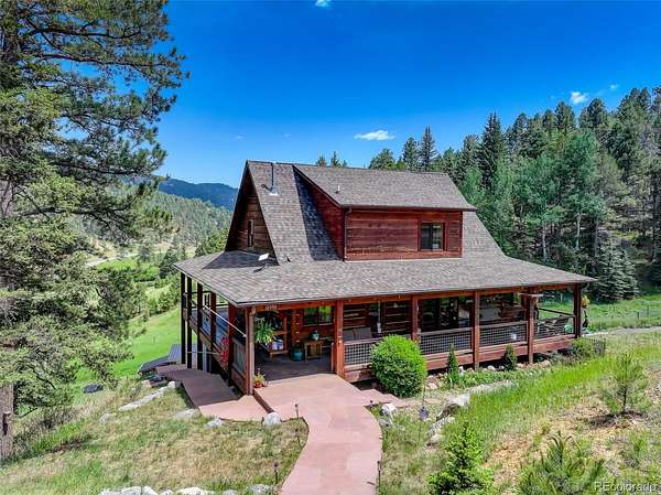 2 Acres of Land with Home for Sale in Conifer, Colorado