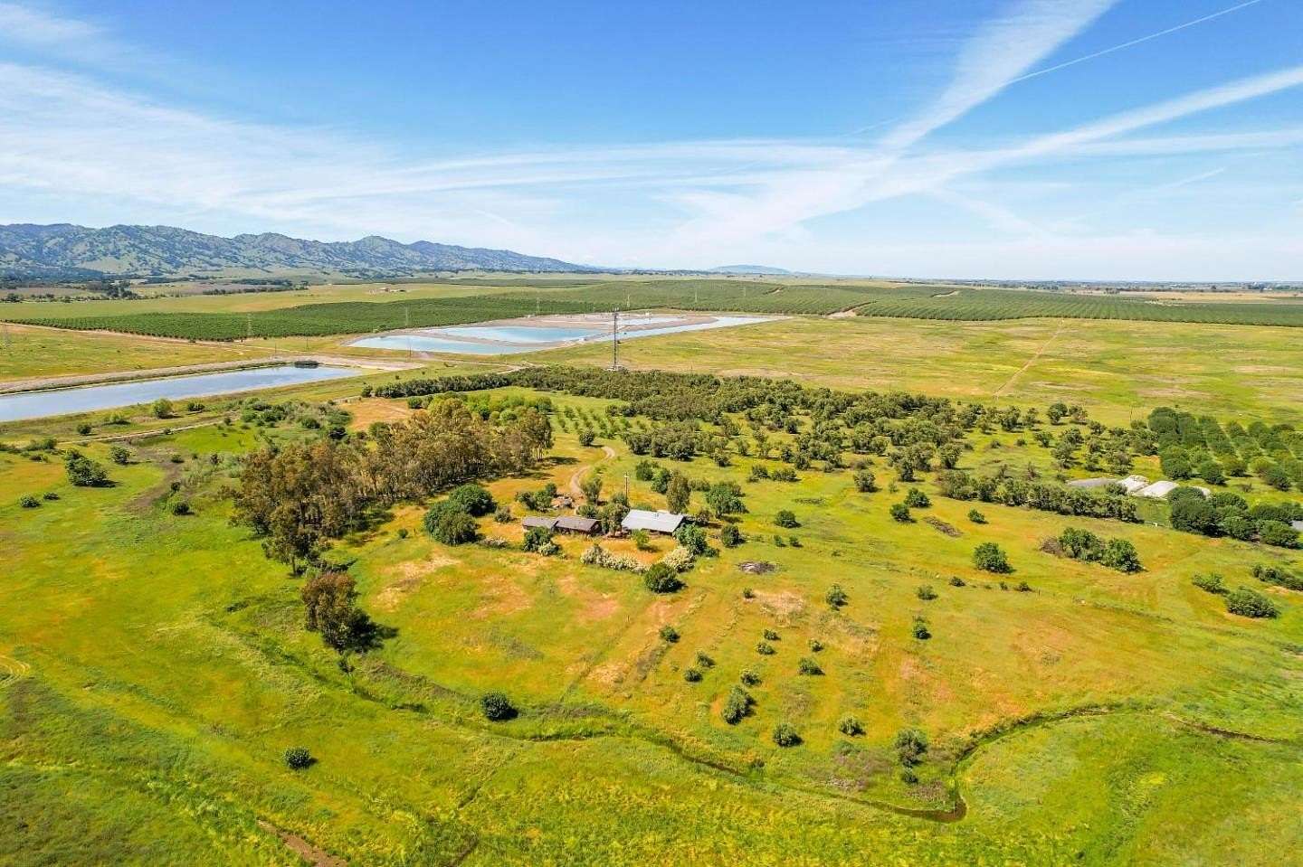 60 Acres of Agricultural Land with Home for Sale in Winters, California