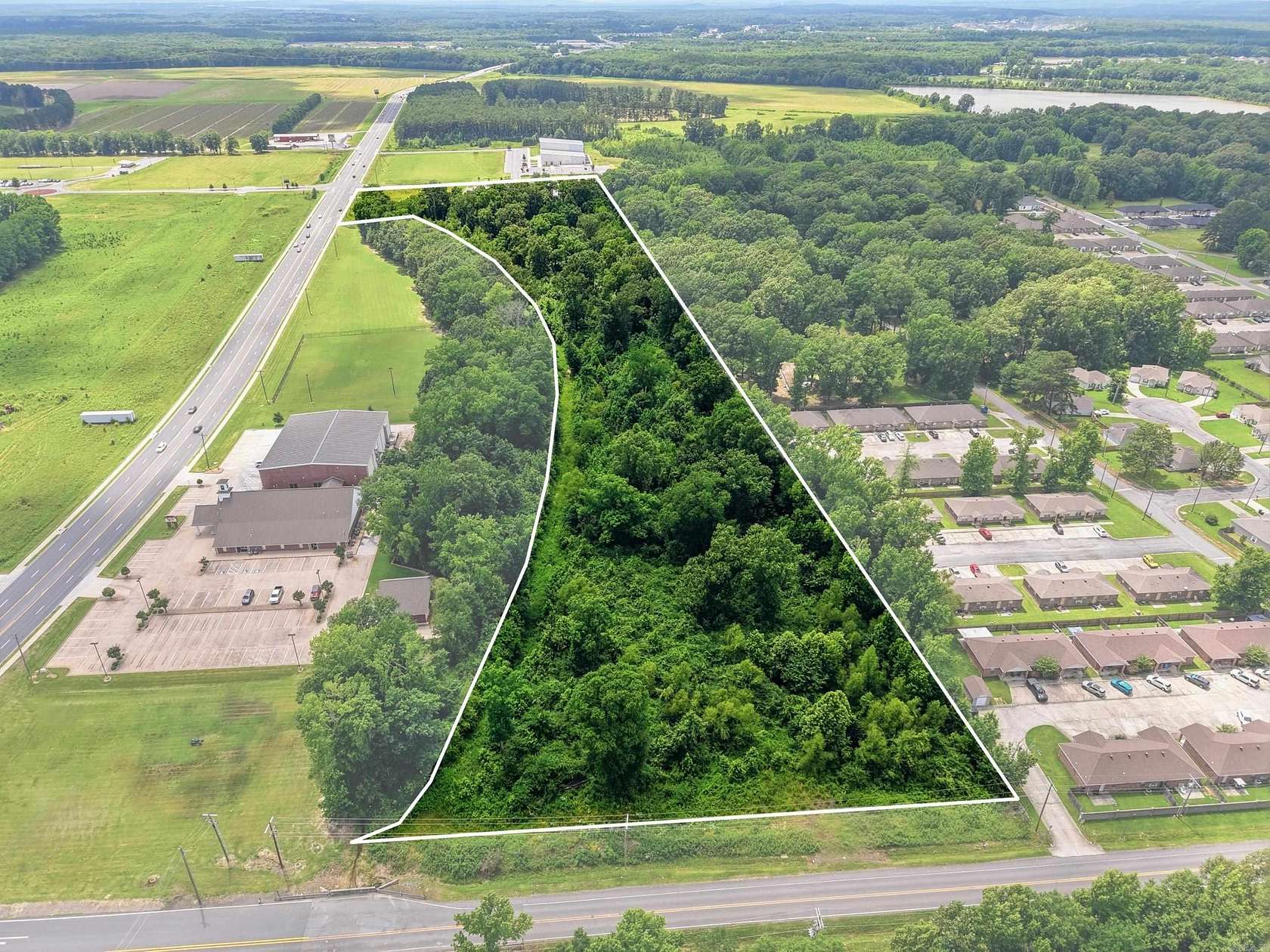 15.4 Acres of Commercial Land for Sale in Cabot, Arkansas