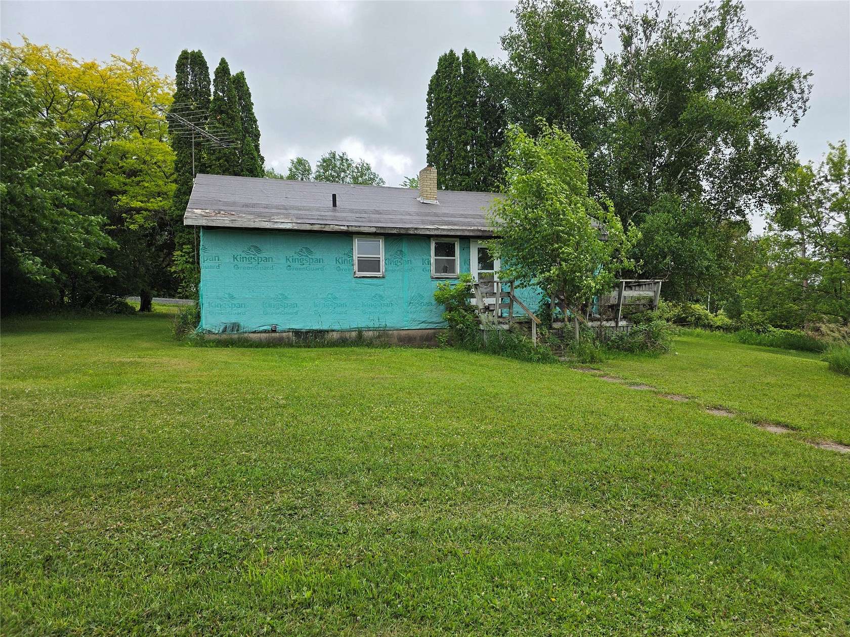 5 Acres of Land with Home for Sale in Luck, Wisconsin
