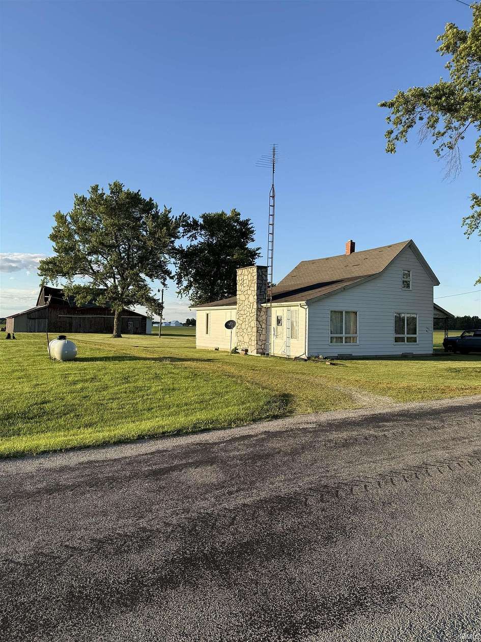 3 Acres of Land with Home for Sale in Montpelier, Indiana