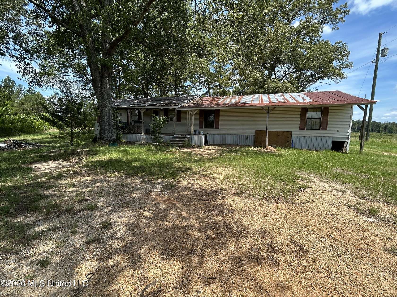 5 Acres of Land with Home for Sale in Morton, Mississippi